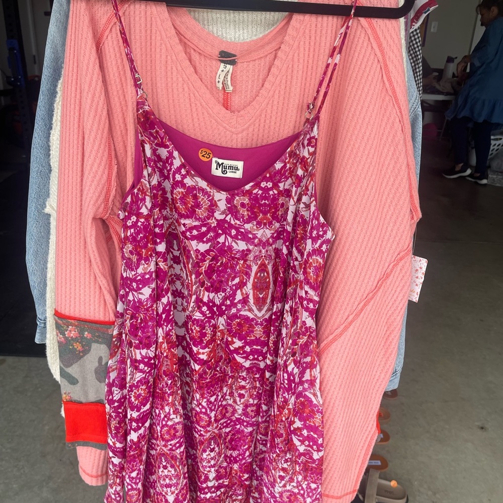 Show Me Your MuMu Pink and Purple Mini Dress